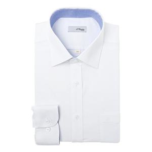 [에스티듀퐁(셔츠)]화이트 스트레치 도비 일반핏 긴소매 셔츠 SE5FM11LS109SWH