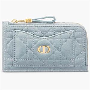디올 DIOR CARO 컴팩트지퍼 카드지갑S5131UWHC_M81B