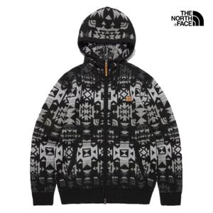 [노스페이스 (행사)]나바호 에어울 스웨터 후드 집업 NM5PP70B_BLK