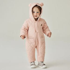 [닥스베이비]25FW 닥스베이비 경량 패딩 곰 우주복 (핑크) EVF25VW05M_PK