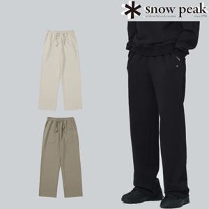스노우피크 택가 99000 S24FWF-FP63 여성 세미와이드 팬츠