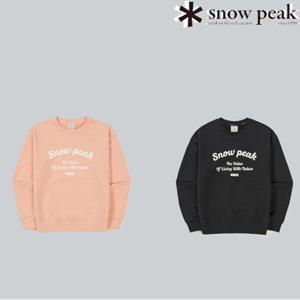 스노우피크 택가 89000 S24SWFHT53 여성 그래픽 맨투맨