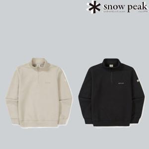 스노우피크 택가 99000 S24FWFZT61 베이직 여성 반집업 맨투맨
