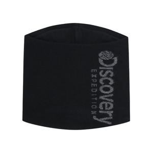 디스커버리넥워머 TQT DXMS3183N-BKS 로고 자카드 니트 넥워머