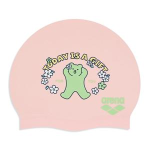 [아레나] 젤리베어 나들이 실리콘수모 A5AC1AC85PNK-IDG