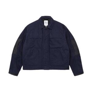 스투시 유틸리티 워크 자켓 네이비 115860