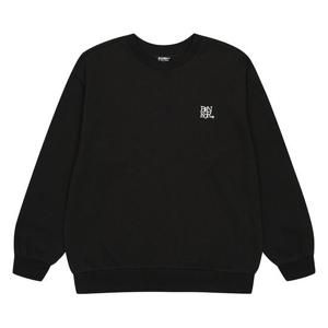 [에꼴리에]MARIO남아 로고 포인트 맨투맨 티셔츠 23C0404_BK