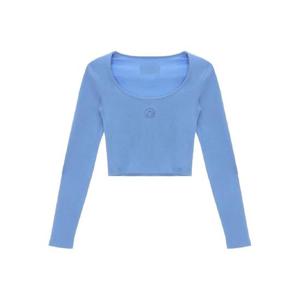 마린세르 문 로고 라운드 넥 탑 WTT033ACJER0011