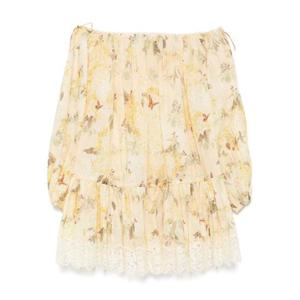 짐머만 미디 원피스 3214DSS255YLWBOTFLO YELLOW