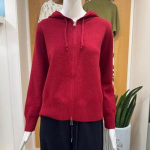 클리지 DP01 투지퍼 후드 니트 집업 CP7WKC15