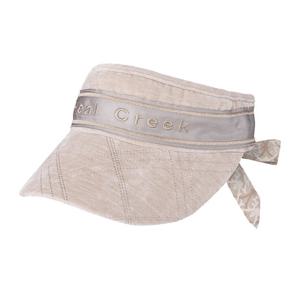 여성 핸리 벨벳 리본바이저 2HCHTFU852