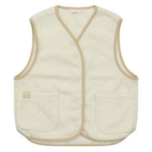 [소이]MARIO여아 양털 본딩 브이넥 베스트 21W0181_IV