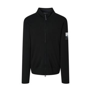 헤지스골프 BEST 남성 울 집업 니트(HUSW5D716BK)