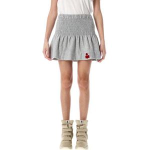 이자벨마랑에뚜왈 미디 스커트 JU0146FCA1M07E GYRD Grigio