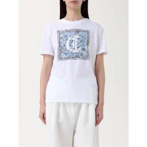 저스트까발리 반팔 티셔츠 78PAHE13CJ110 G03 White