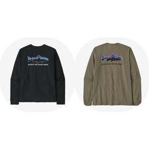 [파타고니아코리아] 37574Q7 남성 롱-슬리브드 홈 워터 트라우트 리스판서빌리-티셔츠 Home Water Trout PG