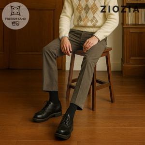 [지오지아] 멜란지 베이지 캐주얼 셋업 팬츠 S (AAD4PP1603_BE)