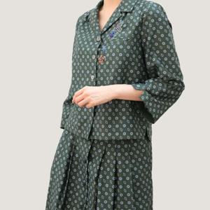 [비꼴리끄(여성)]새틴 코틴 프린트 스커트 B254WK2020