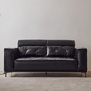 [착불] 동서가구 브루클린 가죽 소파 3인 DF926954