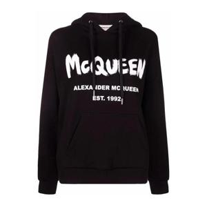 25 FW Alexander McQueen 알렉산더 맥퀸 로고 프린트 후드티 674882QZAD5 TP443414696