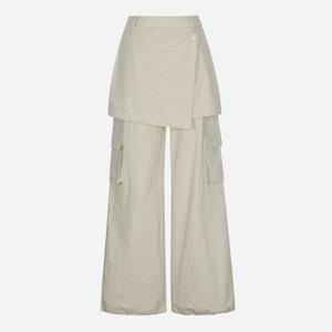 [써스데이아일랜드]랩 스커트 팬츠 T256MPT901W