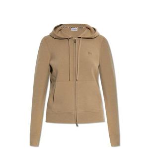 버버리 캐시미어 블렌드 지퍼 후디 8112140 B8626 FLAX Neutrals