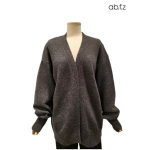 [에이비에프지]솔리드 롱 긴팔 가디건 APZ4HY44K