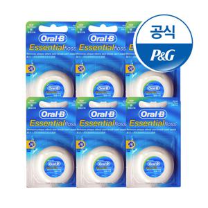 오랄비 치실 민트향 50m 6개