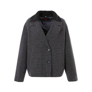 [숲]니트패치탈부착 카라 반더블 핸드메이드자켓  SBAJK881