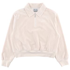 뉴발란스 WOMEN 벨루아 골지 카라 반집업 NBNCF4W112 64