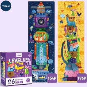 MIDEER 스텝퍼즐 레벨6 고급 (KCT7024) 스텝퍼즐 명작동화퍼즐 동물퍼즐 유아퍼즐 퍼즐놀이 문제해결능력 협응력 성취감 도전 안전한장난감