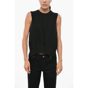 보테가베네타 민소매 티셔츠 737325 V2SB0 1000 Black