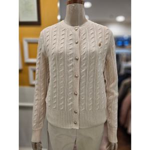 [BCBG]케이블 라운드넥 가디건 B5D9K201