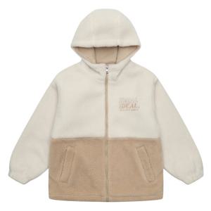 [에꼴리에][에꼴리에] 남아 배색 양털 플리스 후드 점퍼 21D0110