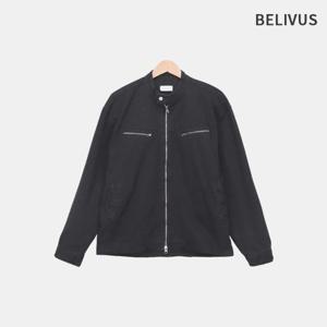 빌리버스 남자 가을 빈티지 미니멀 바이커 워크 자켓 BFAR005