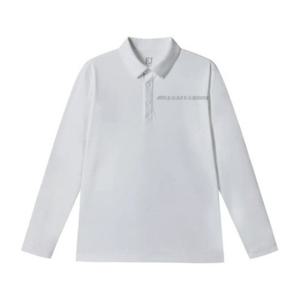 풋조이골프긴팔 NQC FLJMT3104-WHITE 스트림 폴로 셔츠