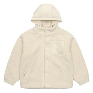 [에꼴리에]MARIO여아 패딩 후드 레이어드 양털 점퍼 21D0155_BE