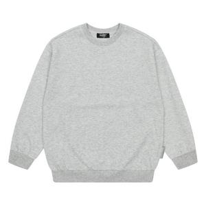 [에꼴리에]MARIO남아 베이직 솔리드 맨투맨 티셔츠 21D0441_GY