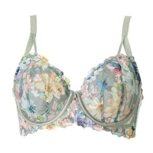 [비너스] 가벼운 착용감의 플라워 프린트 홑겹브라BC컵 [VBR1710B_C]