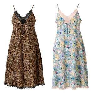 [비너스] 가벼운 스트레치 쉬폰 A라인 풀슬립 2종택1 [VFS1710]