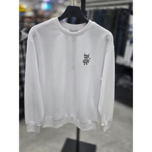 [써드케이]스카치포인트 맨투맨 mq6tu134 002 화이트 DG