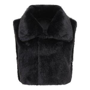 [마스터바니] 여성 바니 심볼 사이드 오픈 퍼 베스트 421E4AC204BK