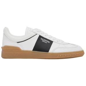 24SS 발렌티노 남성 UPVILLAGE 레더 로우탑 스니커즈(화이트블랙) 4Y0S0H77KXLA01