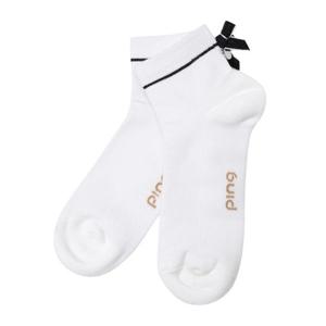 [핑]남성 리본 장식 단목  양말 111D3SC051_WH