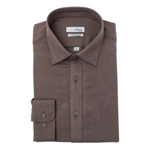 [에스티듀퐁(셔츠)]솔리드 기모 긴팔 남방 슬림핏 와이셔츠 (SE5FM22LS781SBE)