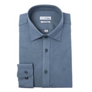 [에스티듀퐁(셔츠)]솔리드 기모 긴팔 남방 슬림핏 와이셔츠 (SE5FM22LS781SBU)