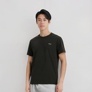 꼼데가르송 플레이 블랙 하트 와펜 남성 반팔티 P1T064 1 (AX-T064-051 1) PLAY