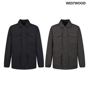 [웨스트우드] 남성 포켓 경량 다운 자켓 (2컬러) WP4MCDL155