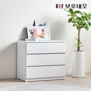 [착불] 보루네오 라움 깊은 600 3단 서랍장