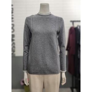 아날도바시니 세이브존02 단배색절개니트티 AY11KP44W